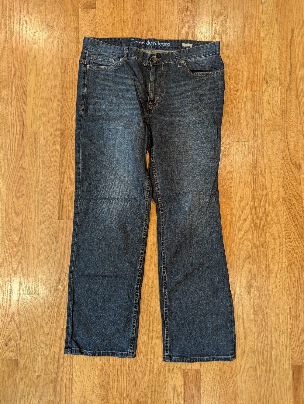 Calvin Klein Size 36 Straight Leg Jeans